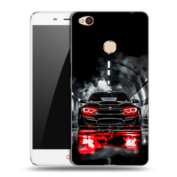 Пластиковый чехол на ZTE Nubia N1 с принтом BMW БМВ Пластиковый чехол на ZTE Nubia N1 с принтом BMW БМВ
