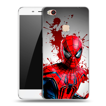 Пластиковый чехол на ZTE Nubia N1 с принтом Spiderman Человек паук