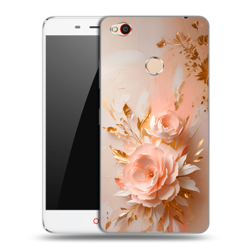 Пластиковый чехол на ZTE Nubia N1 с принтом женский
