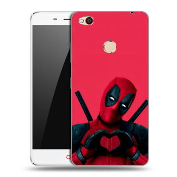 Пластиковый чехол на ZTE Nubia N1 с принтом Дедпул Deadpool