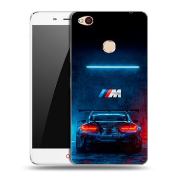 Пластиковый чехол на ZTE Nubia N1 с принтом BMW БМВ