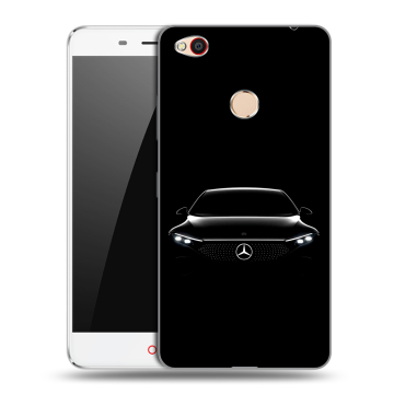Пластиковый чехол на ZTE Nubia N1 с принтом Mercedes Мерседес