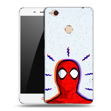 Пластиковый чехол на ZTE Nubia N1 с принтом Spiderman Человек паук