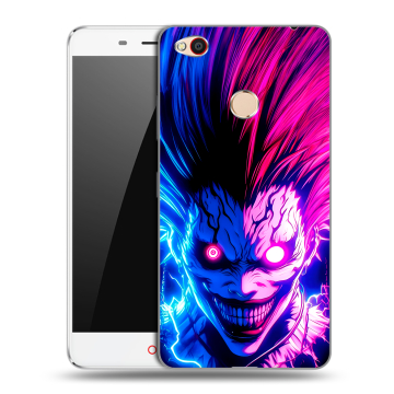 Пластиковый чехол на ZTE Nubia N1 с принтом Death note Тетрадь смерти