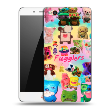 Пластиковый чехол на ZTE Nubia N1 с принтом Флагер Fuggler