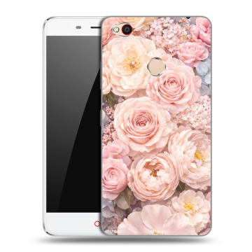 Пластиковый чехол на ZTE Nubia N1 с принтом женский