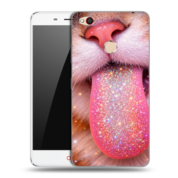 Пластиковый чехол на ZTE Nubia N1 с принтом для девочек