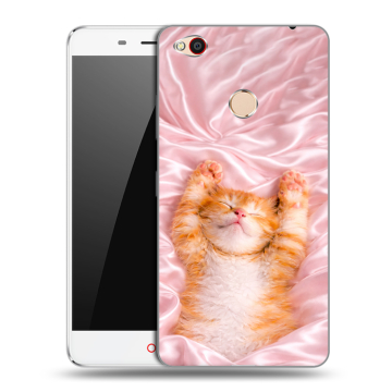 Пластиковый чехол на ZTE Nubia N1 с принтом женский