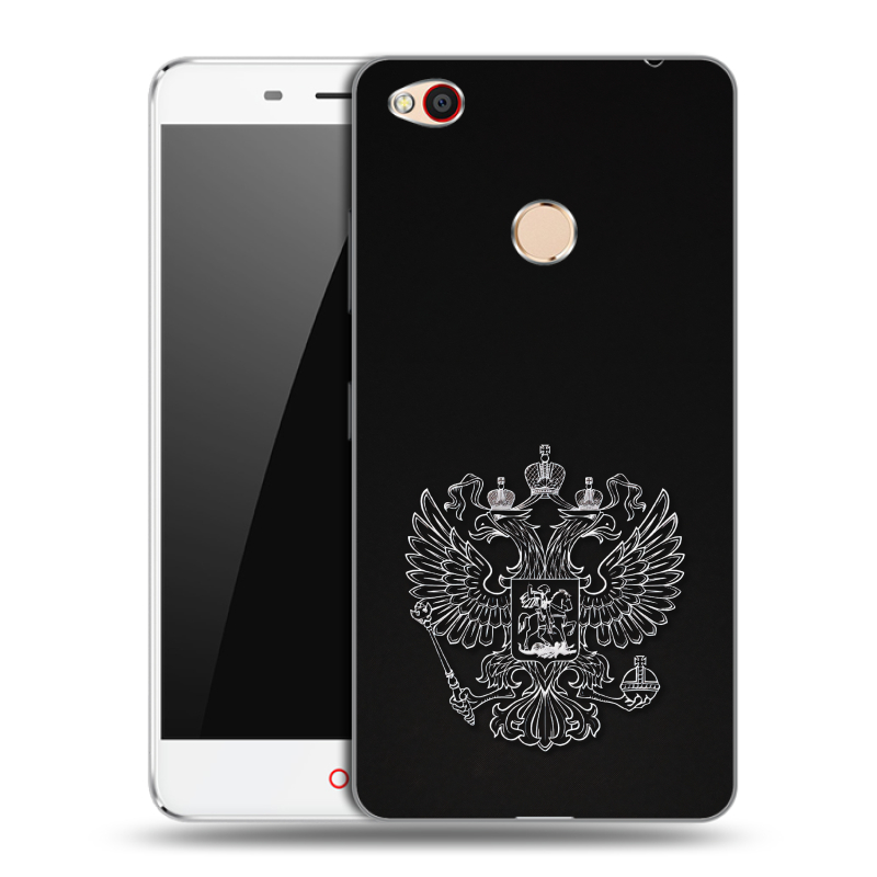 Пластиковый чехол на ZTE Nubia N1 с принтом Герб России Пластиковый чехол на ZTE Nubia N1 с принтом Герб России