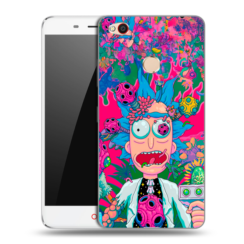 Пластиковый чехол на ZTE Nubia N1 с принтом Рик и Морти Rick Morty Пластиковый чехол на ZTE Nubia N1 с принтом Рик и Морти Rick Morty