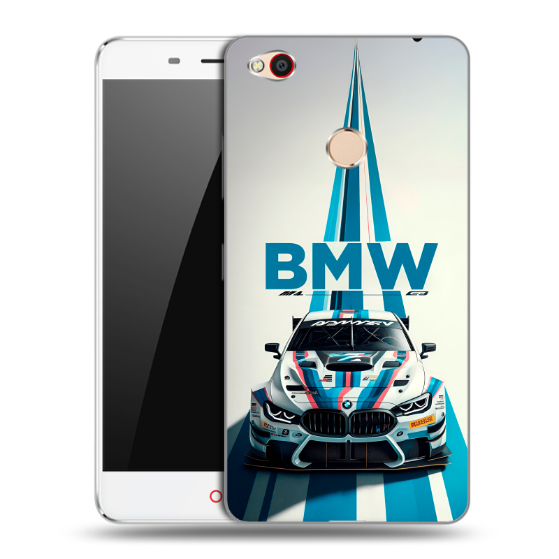 Пластиковый чехол на ZTE Nubia N1 с принтом БМВ BMW Пластиковый чехол на ZTE Nubia N1 с принтом БМВ BMW