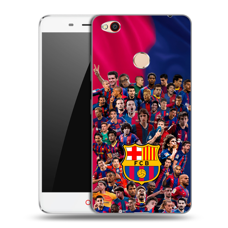 Пластиковый чехол на ZTE Nubia N1 с принтом Барселона Barcelona Пластиковый чехол на ZTE Nubia N1 с принтом Барселона Barcelona