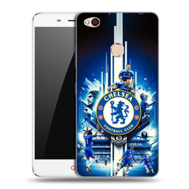 Пластиковый чехол на ZTE Nubia N1 с принтом Chelsea Челси Пластиковый чехол на ZTE Nubia N1 с принтом Chelsea Челси