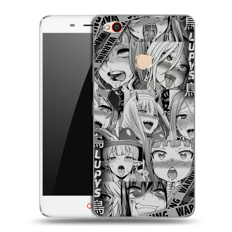 Пластиковый чехол на ZTE Nubia N1 с принтом Ahegao Ахегао Аниме Пластиковый чехол на ZTE Nubia N1 с принтом Ahegao Ахегао Аниме