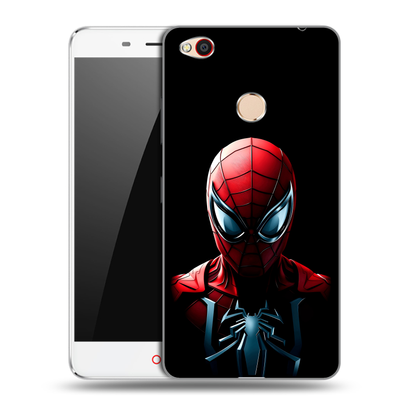 Пластиковый чехол на ZTE Nubia N1 с принтом Spiderman Человек паук Пластиковый чехол на ZTE Nubia N1 с принтом Spiderman Человек паук
