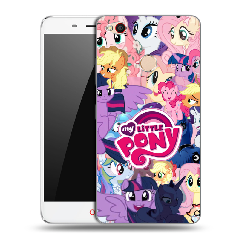 Пластиковый чехол на ZTE Nubia N1 с принтом My little pony Дружба чудо Пластиковый чехол на ZTE Nubia N1 с принтом My little pony Дружба чудо