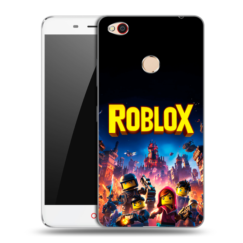 Пластиковый чехол на ZTE Nubia N1 с принтом Roblox Роблокс Пластиковый чехол на ZTE Nubia N1 с принтом Roblox Роблокс