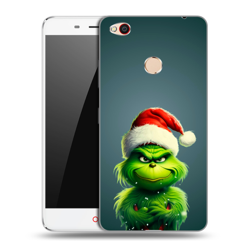 Пластиковый чехол на ZTE Nubia N1 с принтом Новый год Пластиковый чехол на ZTE Nubia N1 с принтом Новый год