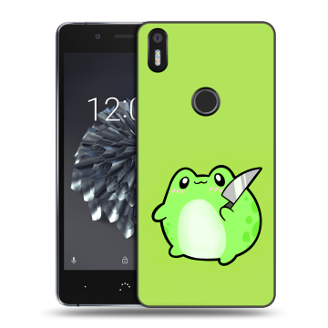 Силиконовый чехол на BQ Aquaris X5 Plus с принтом Лягушенок Силиконовый чехол на BQ Aquaris X5 Plus с принтом Лягушенок