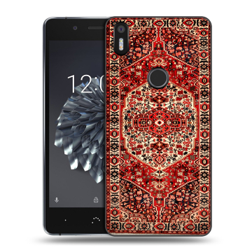 Силиконовый чехол на BQ Aquaris X5 Plus с принтом Ковер
