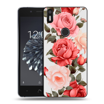 Силиконовый чехол на BQ Aquaris X5 Plus с принтом Розы Силиконовый чехол на BQ Aquaris X5 Plus с принтом Розы