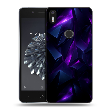 Силиконовый чехол на BQ Aquaris X5 Plus с принтом Абстракиция