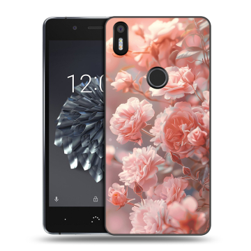 Силиконовый чехол на BQ Aquaris X5 Plus с принтом Розовые розы Силиконовый чехол на BQ Aquaris X5 Plus с принтом Розовые розы