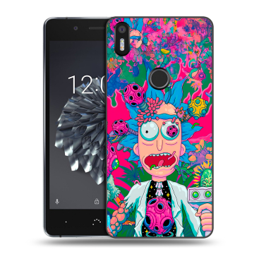 Силиконовый чехол на BQ Aquaris X5 Plus с принтом Рик и Морти Rick Morty Силиконовый чехол на BQ Aquaris X5 Plus с принтом Рик и Морти Rick Morty