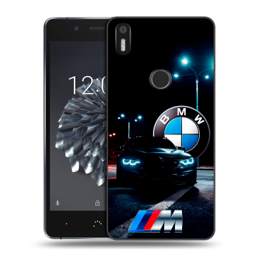 Силиконовый чехол на BQ Aquaris X5 Plus с принтом БМВ BMW