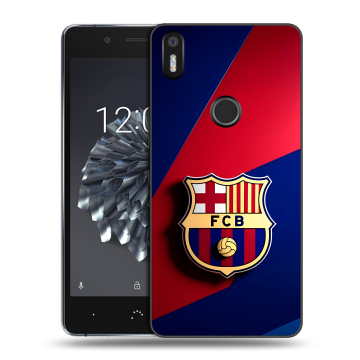 Силиконовый чехол на BQ Aquaris X5 Plus с принтом Барселона Barcelona