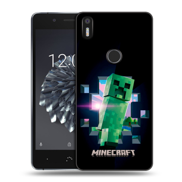 Силиконовый чехол на BQ Aquaris X5 Plus с принтом Майнкрафт Minecraft Силиконовый чехол на BQ Aquaris X5 Plus с принтом Майнкрафт Minecraft