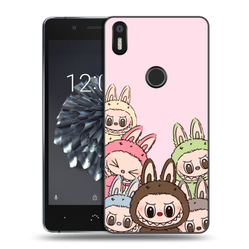 Силиконовый чехол на BQ Aquaris X5 Plus с принтом Лабубу