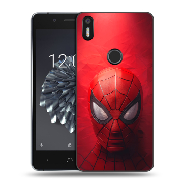 Силиконовый чехол на BQ Aquaris X5 Plus с принтом Spiderman Человек паук