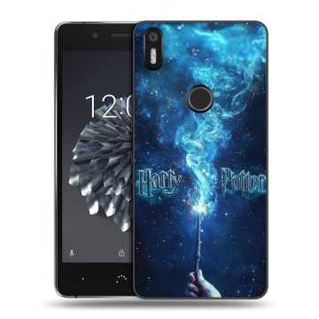 Силиконовый чехол на BQ Aquaris X5 Plus с принтом Harry Potter Гарри Поттер