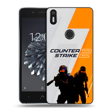 Силиконовый чехол на BQ Aquaris X5 Plus с принтом Counter Strike Силиконовый чехол на BQ Aquaris X5 Plus с принтом Counter Strike