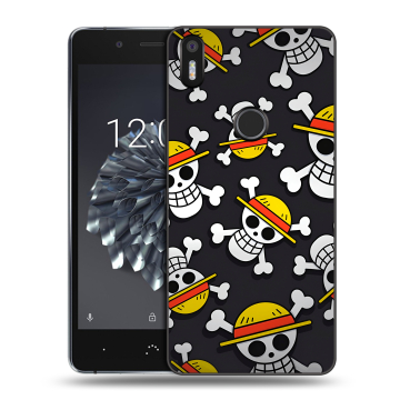 Силиконовый чехол на BQ Aquaris X5 Plus с принтом One Piece Ван Пис