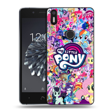 Силиконовый чехол на BQ Aquaris X5 Plus с принтом My little pony Дружба чудо