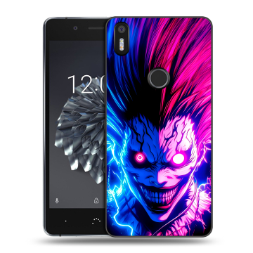 Силиконовый чехол на BQ Aquaris X5 Plus с принтом Death note Тетрадь смерти