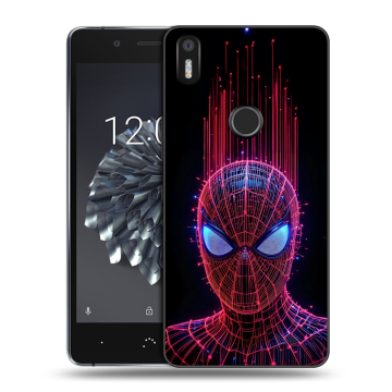 Силиконовый чехол на BQ Aquaris X5 Plus с принтом Spiderman Человек паук Силиконовый чехол на BQ Aquaris X5 Plus с принтом Spiderman Человек паук