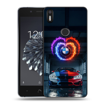 Силиконовый чехол на BQ Aquaris X5 Plus с принтом BMW БМВ Силиконовый чехол на BQ Aquaris X5 Plus с принтом BMW БМВ