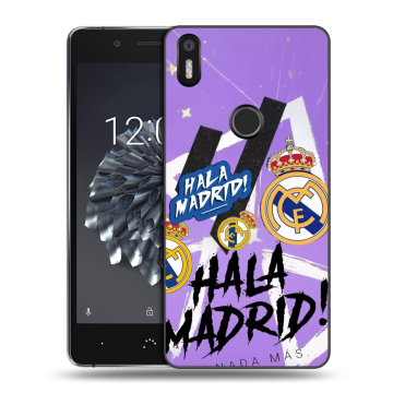 Силиконовый чехол на BQ Aquaris X5 Plus с принтом Real Madrid Реал Мадрид