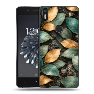 Силиконовый чехол на BQ Aquaris X5 Plus с принтом женский