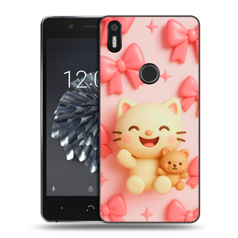 Силиконовый чехол на BQ Aquaris X5 Plus с принтом для девочек Силиконовый чехол на BQ Aquaris X5 Plus с принтом для девочек