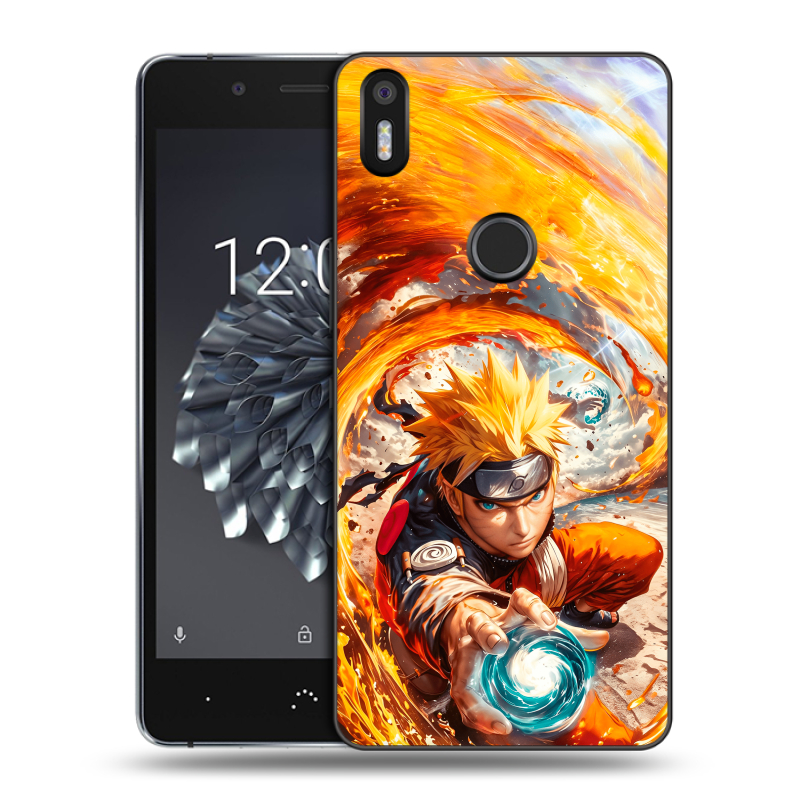 Силиконовый чехол на BQ Aquaris X5 Plus с принтом Аниме Наруто Naruto Силиконовый чехол на BQ Aquaris X5 Plus с принтом Аниме Наруто Naruto