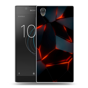 Пластиковый чехол на Sony Xperia L1 с принтом Яркие абстракции Пластиковый чехол на Sony Xperia L1 с принтом Яркие абстракции