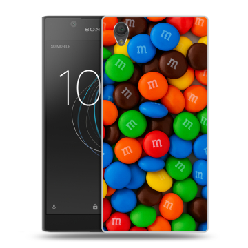 Пластиковый чехол на Sony Xperia L1 с принтом Конфеты Пластиковый чехол на Sony Xperia L1 с принтом Конфеты