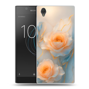 Пластиковый чехол на Sony Xperia L1 с принтом Женский Пластиковый чехол на Sony Xperia L1 с принтом Женский