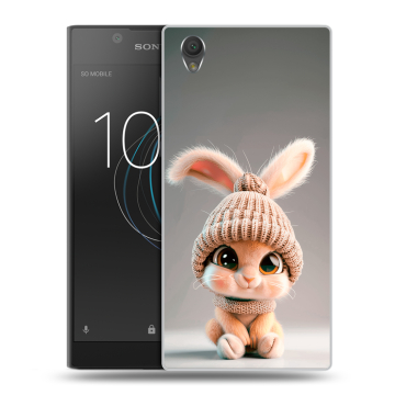 Пластиковый чехол на Sony Xperia L1 с принтом Кролик