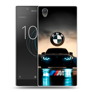 Пластиковый чехол на Sony Xperia L1 с принтом БМВ BMW