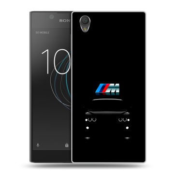 Пластиковый чехол на Sony Xperia L1 с принтом БМВ BMW